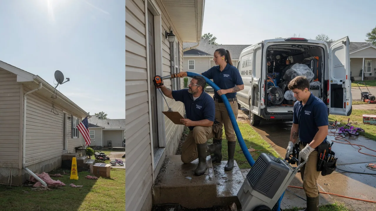 Ceiling Water Damage Restoration in Hood, VA near me
